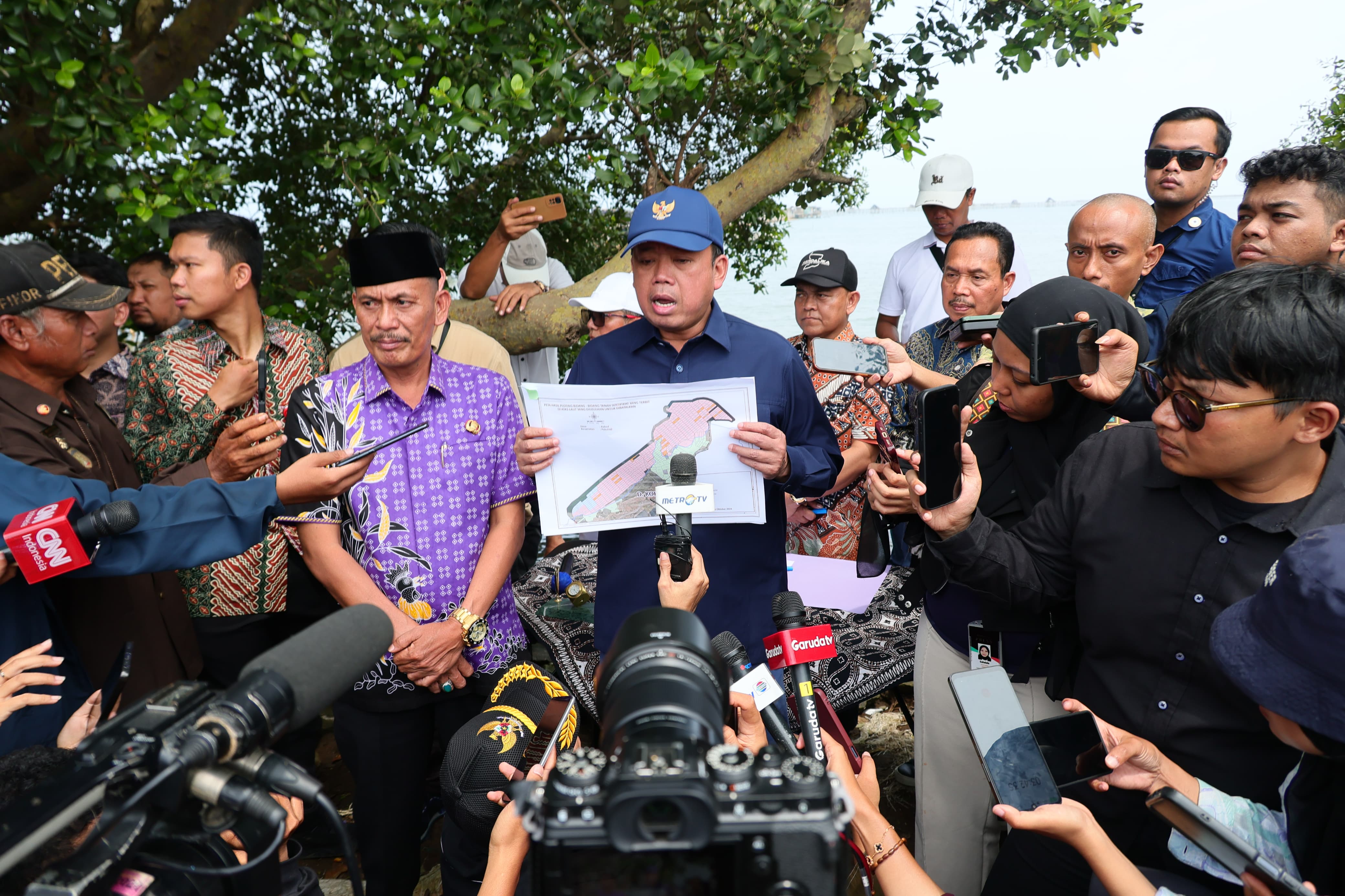 Menteri ATR/BPN Nusron Wahid Batalkan Sertipikat Tanah di Desa Kohod Secara Transparan dan Terukur 