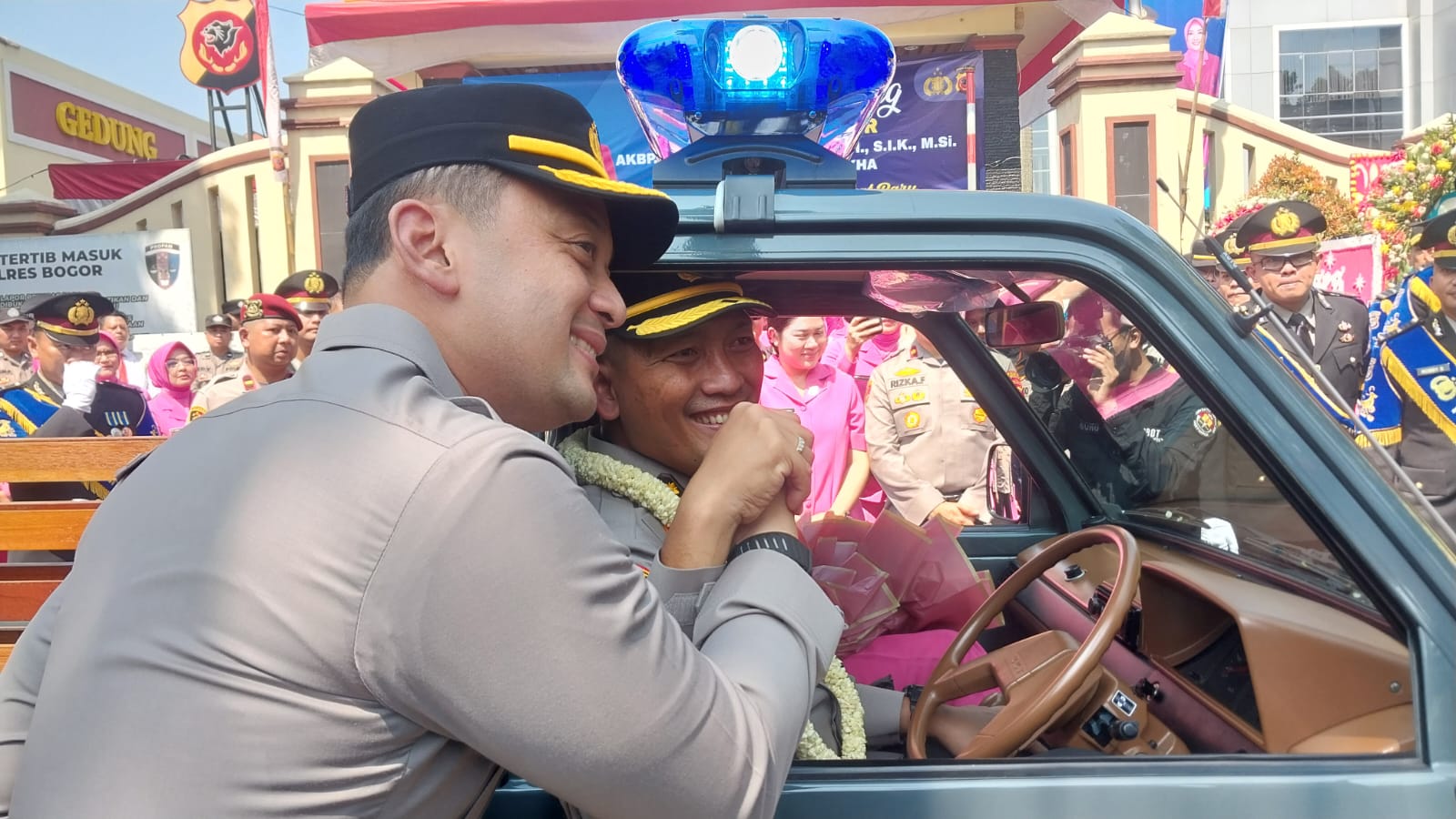 Polres Bogor Lakukan Pisah Sambut Kapolres