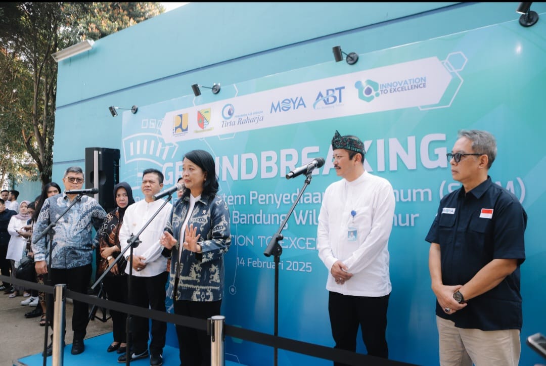 SPAM Kertasari Bantu Penyediaan Air Minum Aman Untuk 160 Ribu Warga Kabupaten Bandung