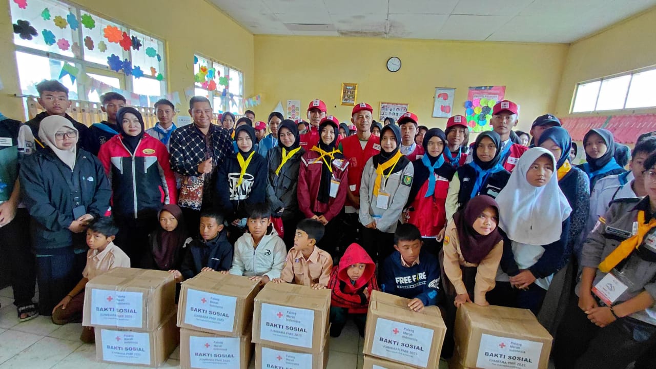 PMR dan PMI Kabupaten Bandung Gelar Kegiatan Jumpa Bakti Gembira 