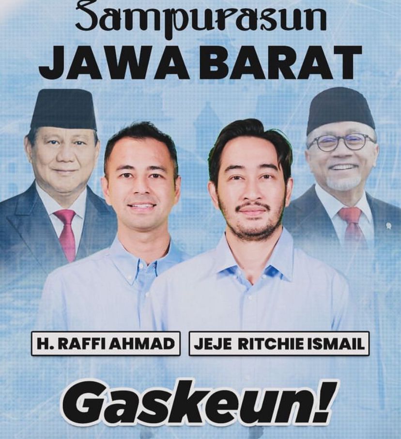 Raffi Ahmad dan Jeje Govinda Maju di Pilkada Bandung Barat?