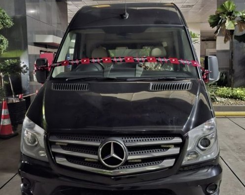 KPK Menyita Mercedes Benz Sprinter Milik SYL