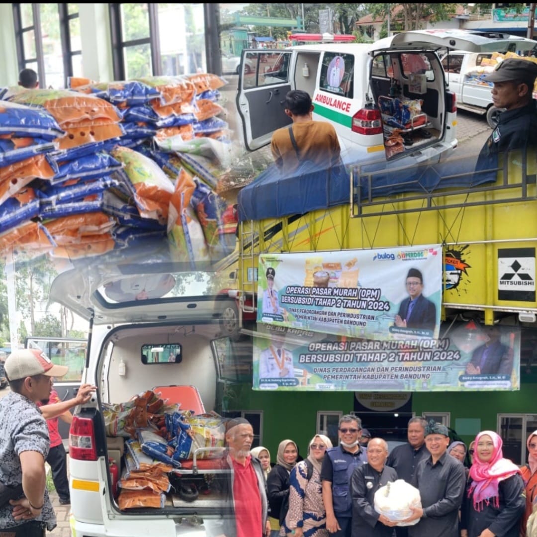 Tekan Laju Inflasi, Pemkab Bandung Gelar Gerakan Pangan Murah