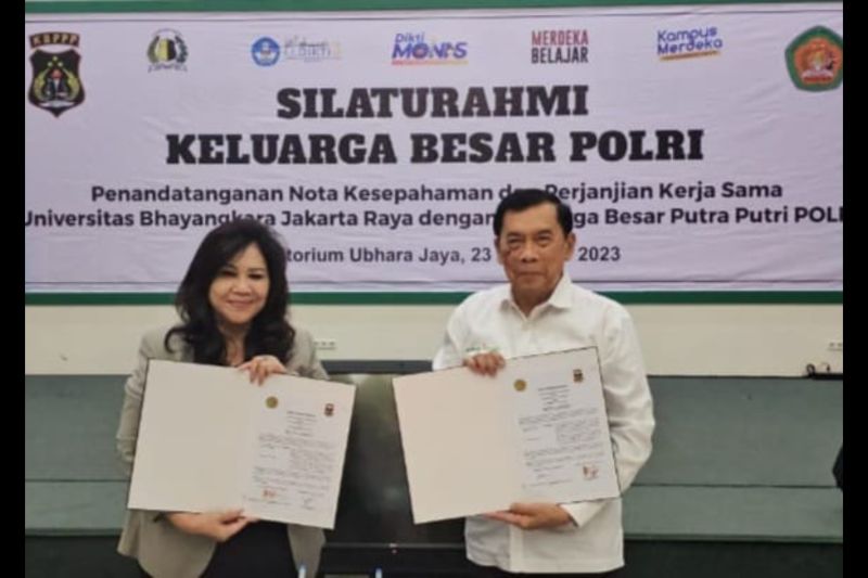 KBPP Polri dan Ubhara Jaya Sepakati Memberikan Pengabdian Pada Masyarakat dalam Wujudkan Visi Indonesia 2045