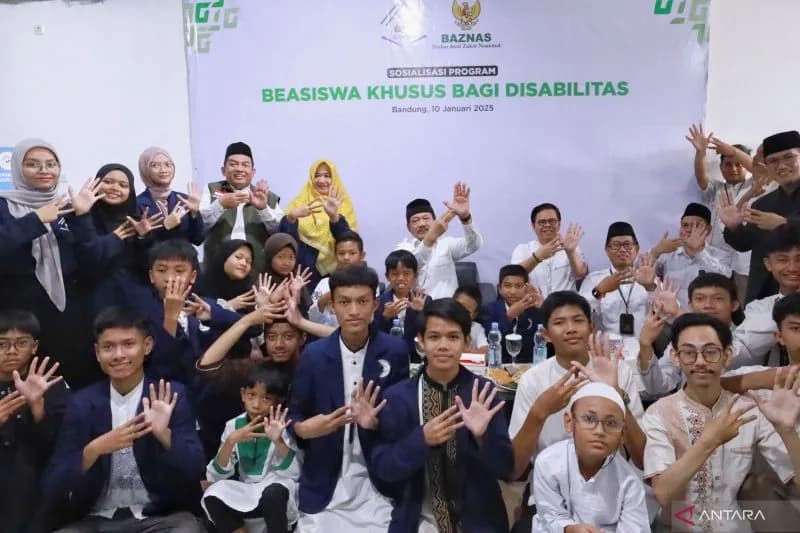 Baznas Luncurkan Gerakan Cinta Disabilitas di Yayasan RQI Bandung