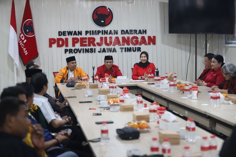 Tujuh Partai Nonparlemen Jatim Jalin Komunikasi dengan PDIP Jatim untuk Pilkada 2024   