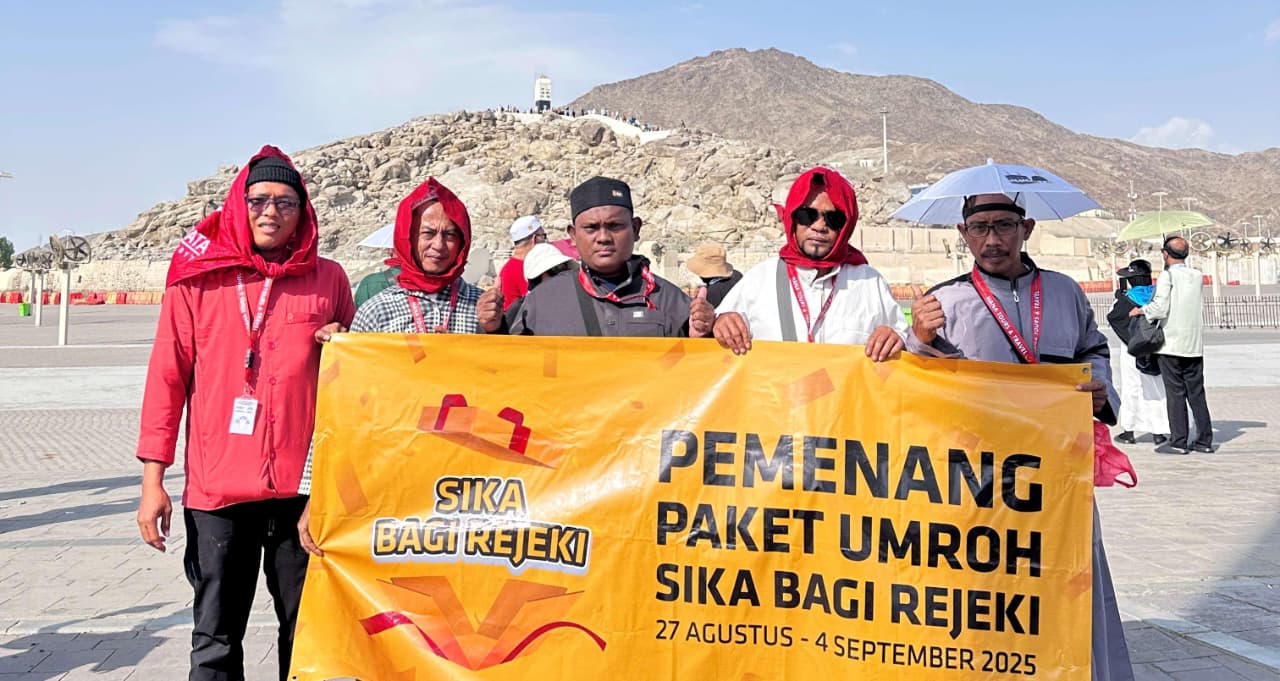 Dari Tukang hingga Kontraktor, Lima Konsumen Sika Raih Kesempatan Umroh Lewat Program Sika Bagi Rezeki