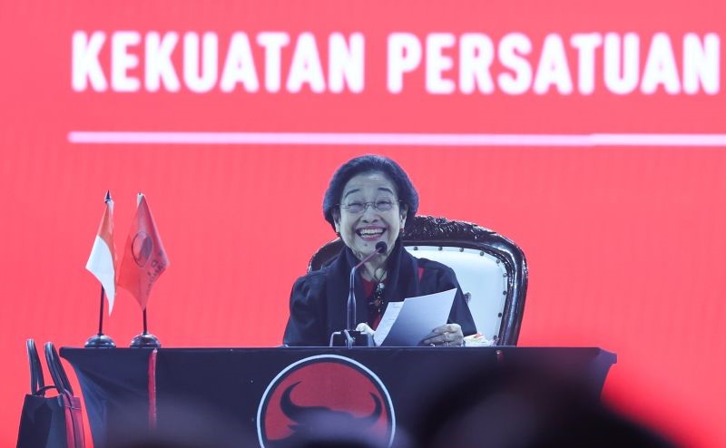 Megawati Beri Pengarahan Tertutup Di Hari Kedua Rakernas Ke-V PDIP