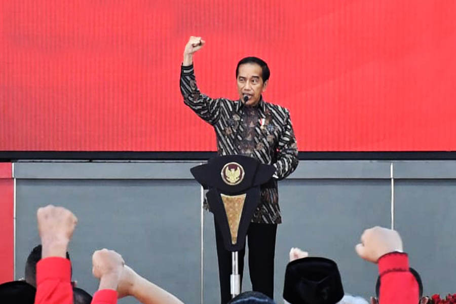 Jokowi Sebut Megawati Penuh Pesona Ayu