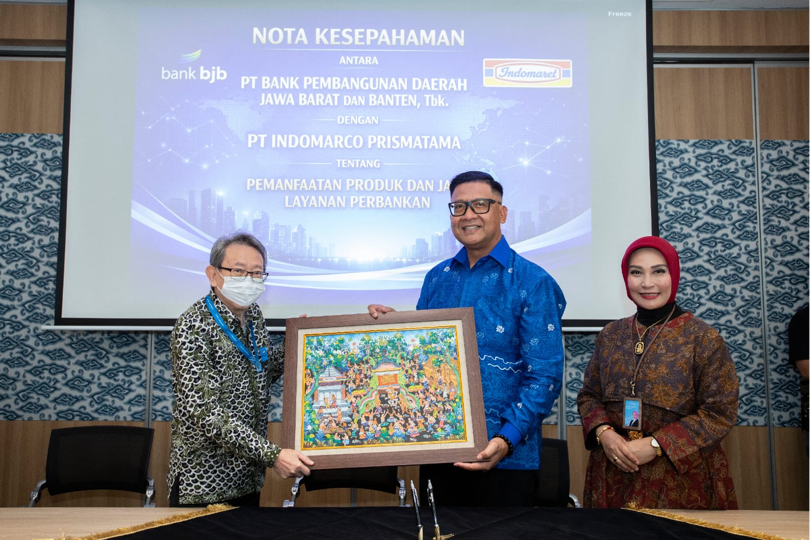 Bank bjb dan Indomaret Jajaki Kolaborasi Maksimalkan Layanan PerBankan