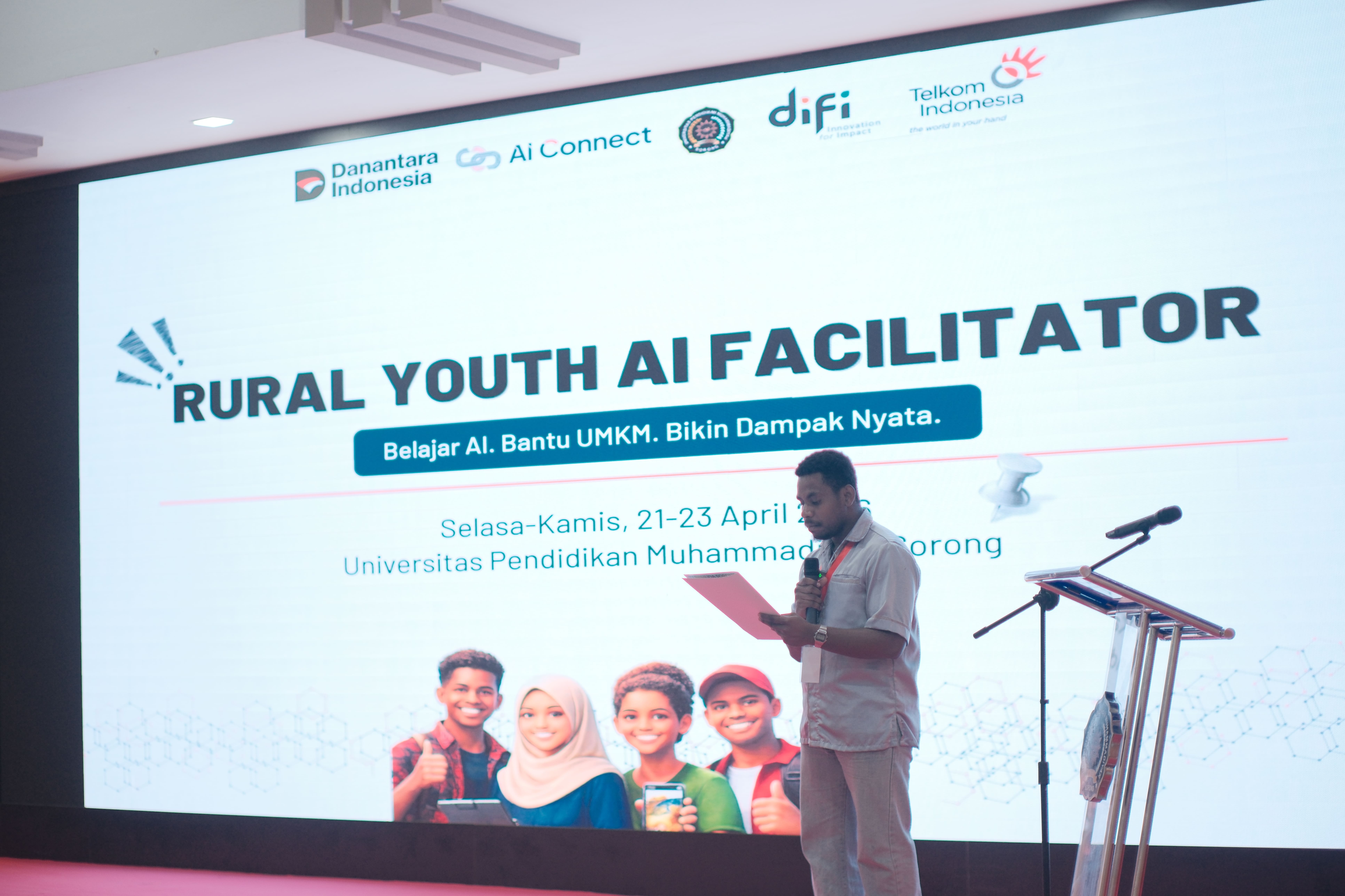 Telkom Perkuat Transformasi Digital UMKM di Wilayah 3T melalui Program Rural Youth AI Facilitator