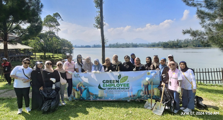 Jaga Kelestarian Lingkungan, PLN Icon Plus gelar Green Employee Involvement di Situ Cileunca