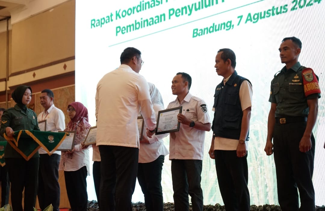 BPP Pameungpeuk Kabupaten Bandung Terima Penghargaan dari Kementan RI