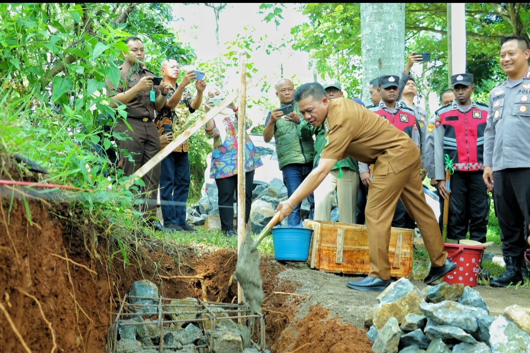 Tak Pakai APBD, Bupati Kang DS Ungkap Sumber Dana Pembangunan Mapolsek Arjasari Polresta Bandung