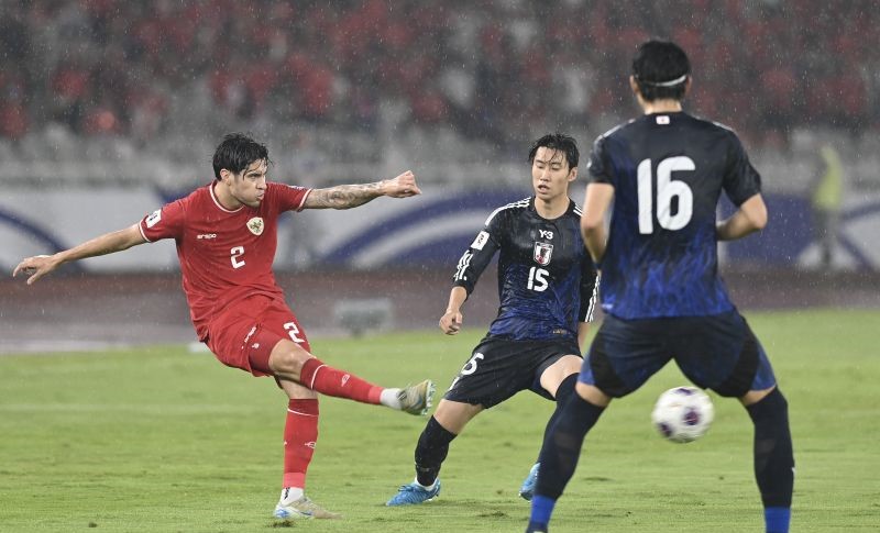 Indonesia Takluk 0-4 dari Jepang