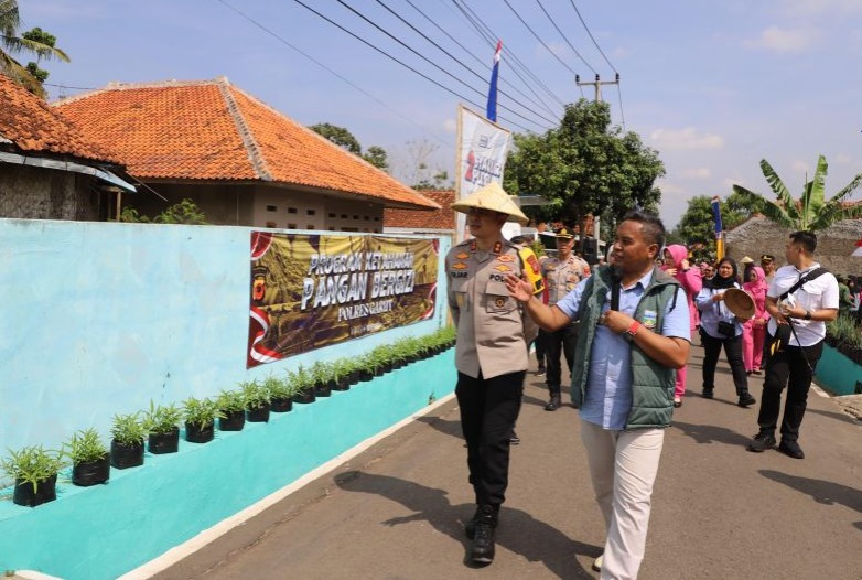 Polres Garut Luncurkan Program Pekarangan Pangan Bergizi 