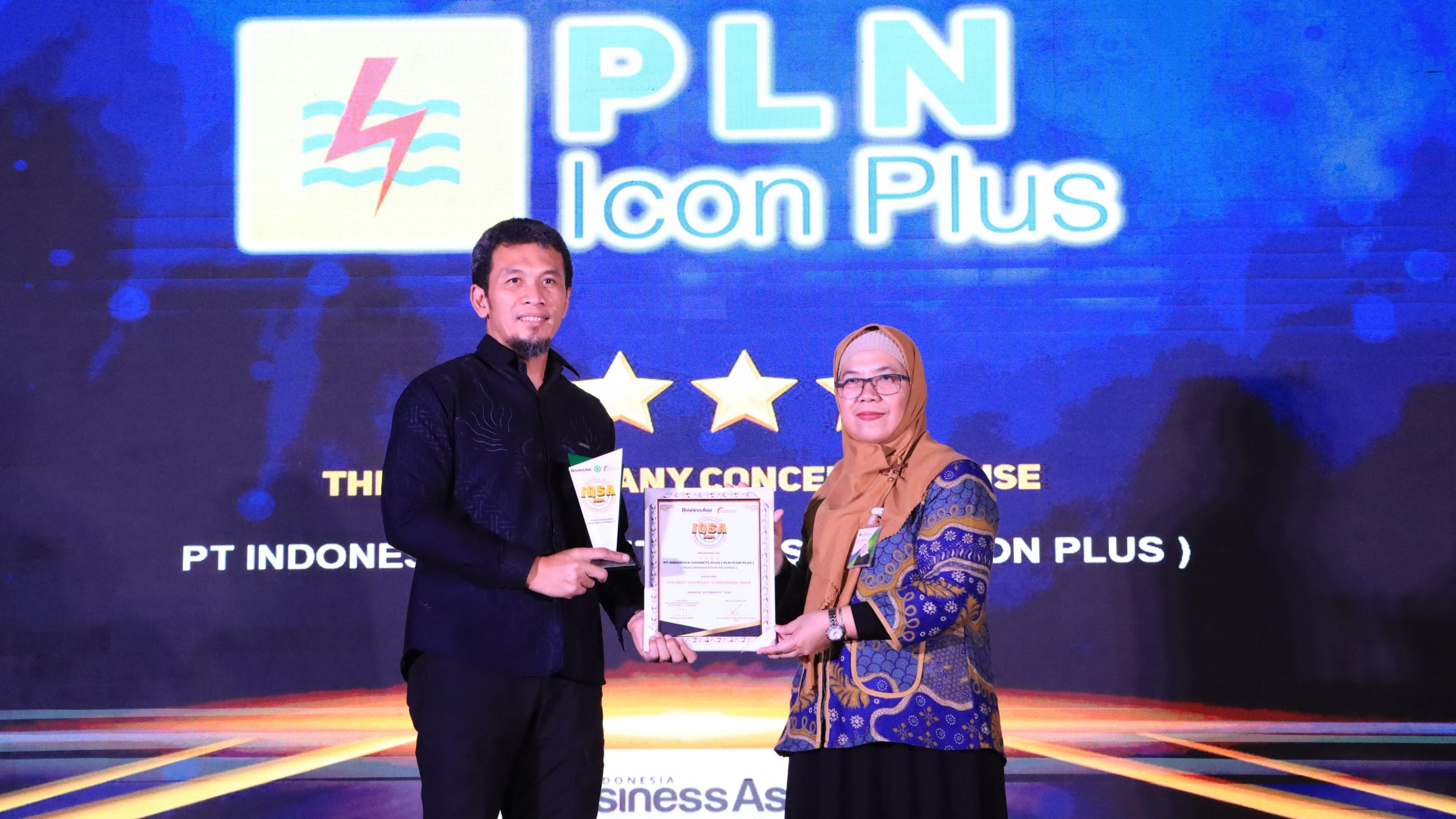 Implementasi K3 Berkelanjutan, PLN Icon Plus Borong 4 Penghargaan di IQSA 2024