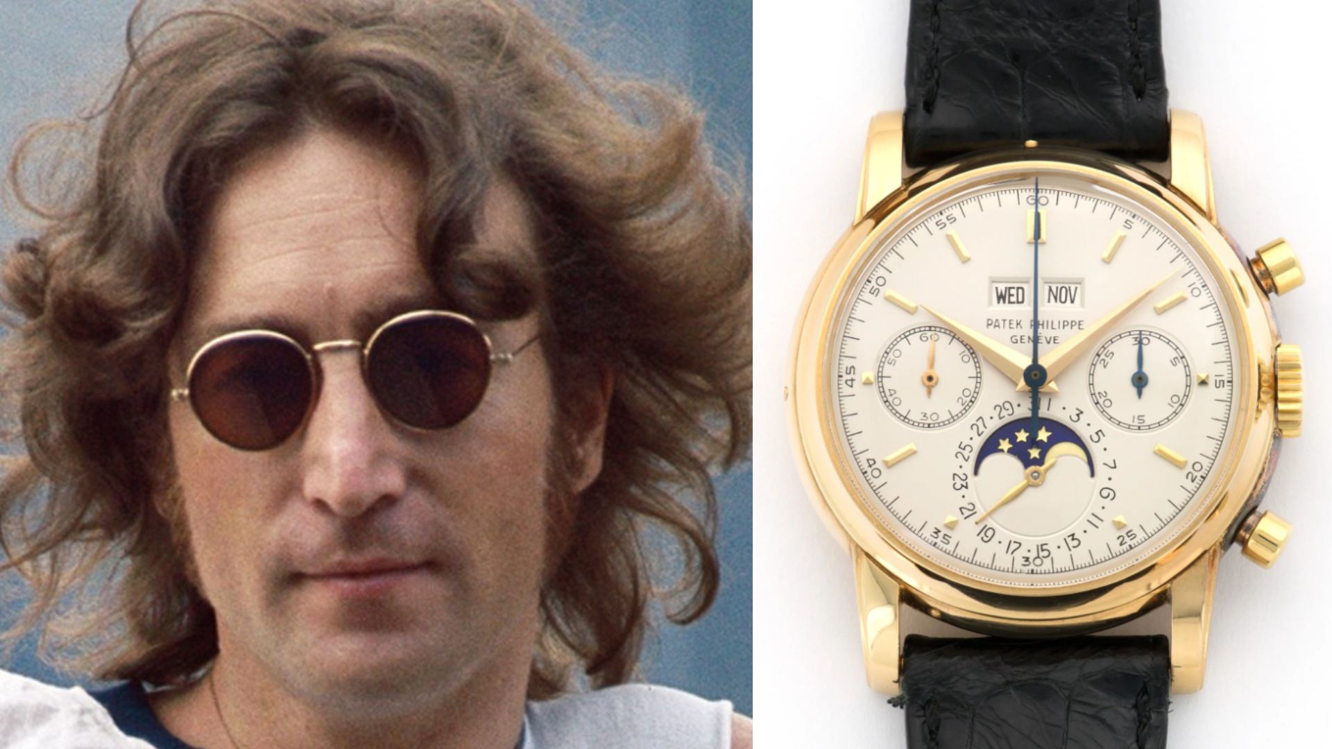 Harga Fantastis Jam Tangan Patek Philippe 2499 Milik John Lennon yang Ditemukan Setelah 40 Tahun