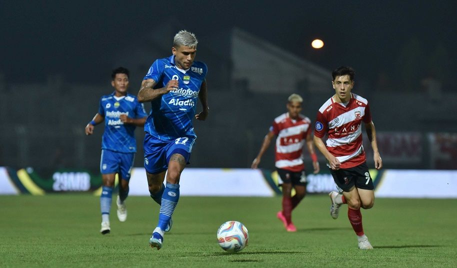 Hasil Madura United vs Persib Bandung: Combo Nick dan Ezra Pastikan Maung Bandung Menang 0-1 