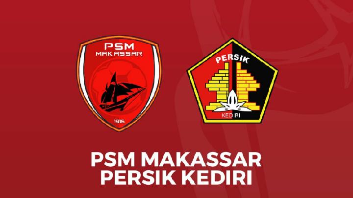 Piala Presiden 2022: Persik vs PSM Berbagi Poin