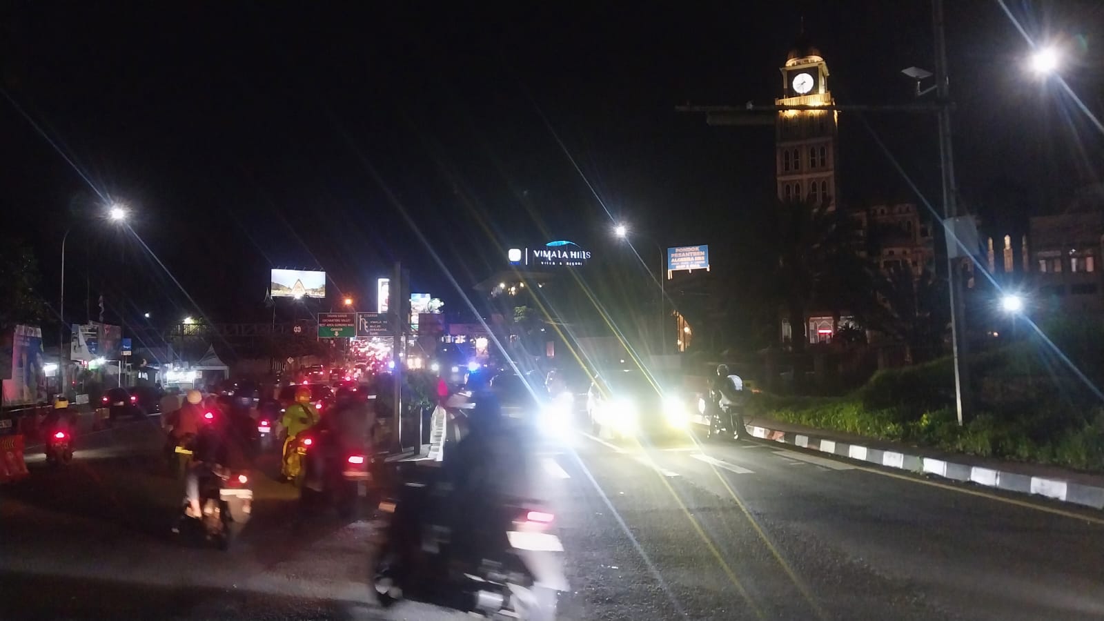 Situasi Arus Lalu Lintas ke Kawasan Puncak Kembali Normal