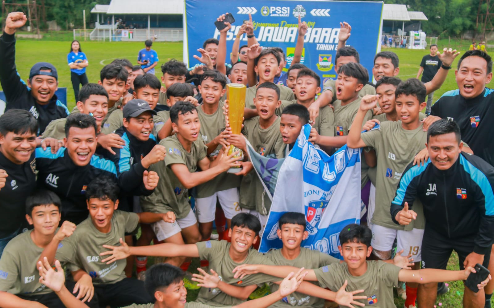 Tumbangkan Kota Bandung, U-14 Kota Bogor Juara Kejurda PSSI Jabar