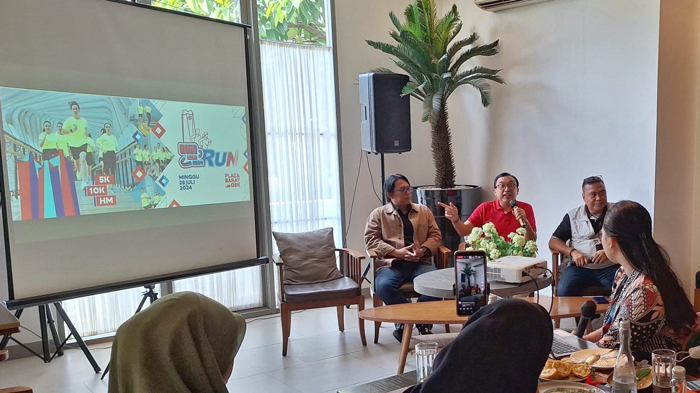 Kemeriahan Acara Digiland Run 2024 bersama Telkom