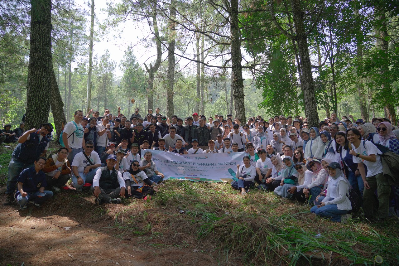 Bio Farma Group Lestarikan Alam Lewat Program Employee Engagement di Ciwidey 