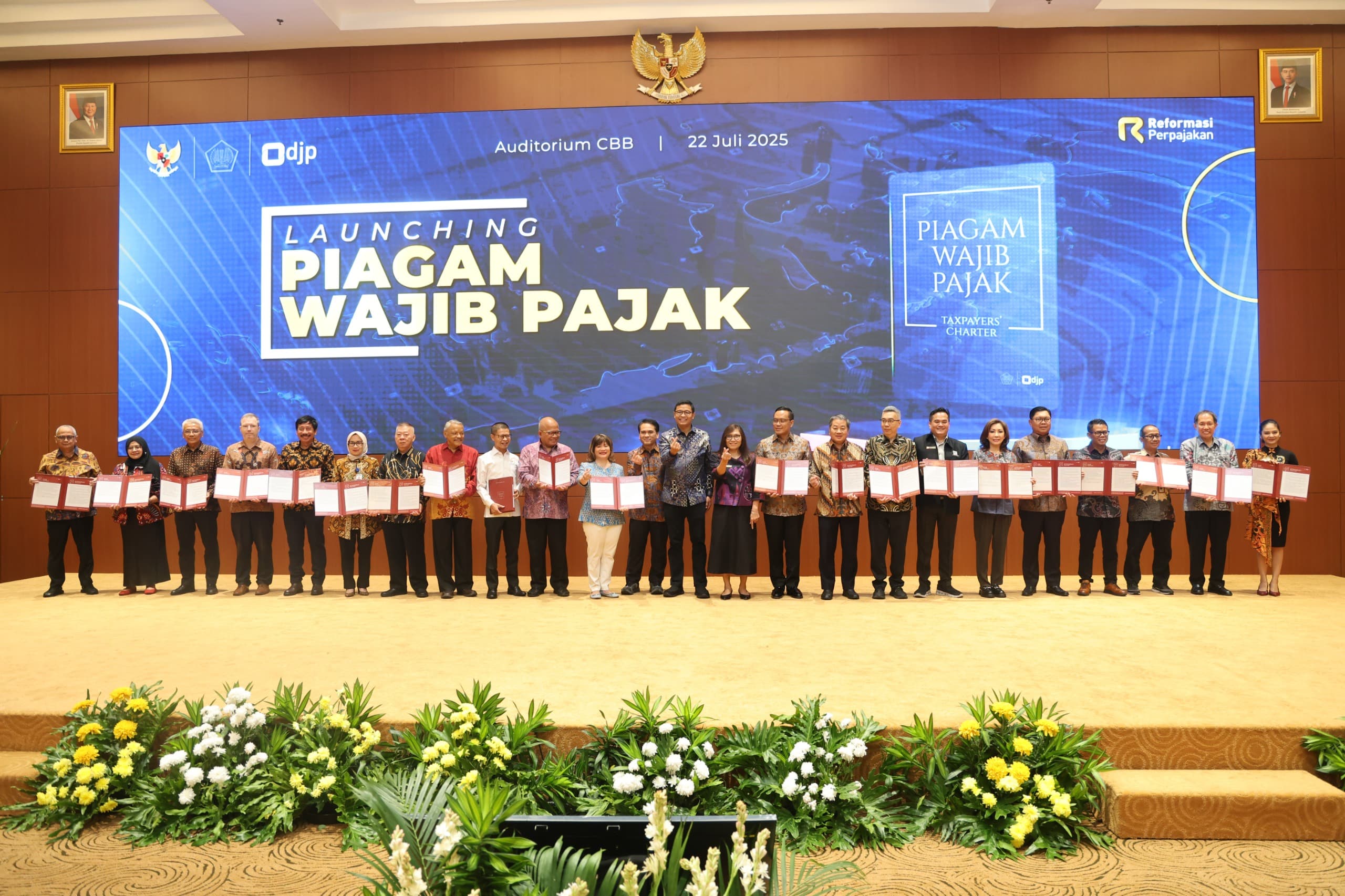 Peluncuran Piagam Wajib Pajak: Komitmen Baru Menuju Sistem Perpajakan Yang Adil Dan Berkelanjutan