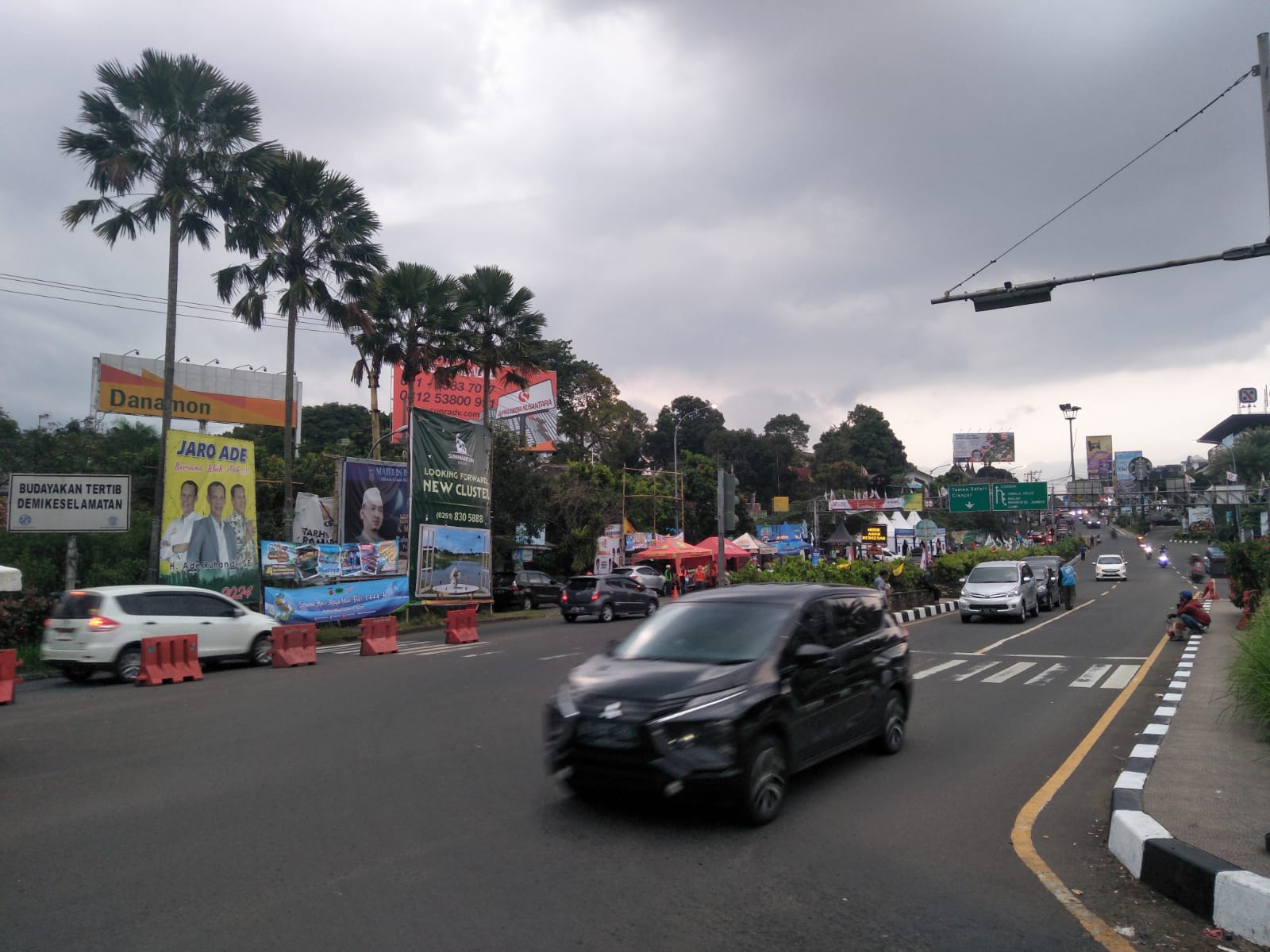 H-3 Lebaran, Jalur Puncak Bogor Masih Landai