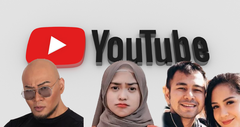 10 Youtuber Terkaya di Indonesia dengan Penghasilan Terbanyak 2023