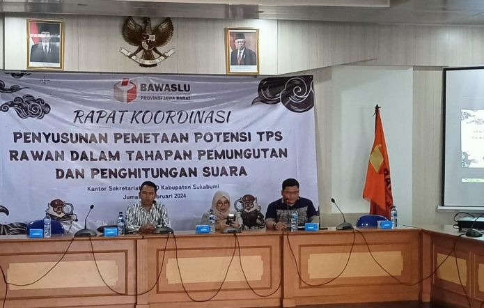 Bawaslu Jabar Petakan Beberapa TPS Rawan di Kabupaten Sukabumi