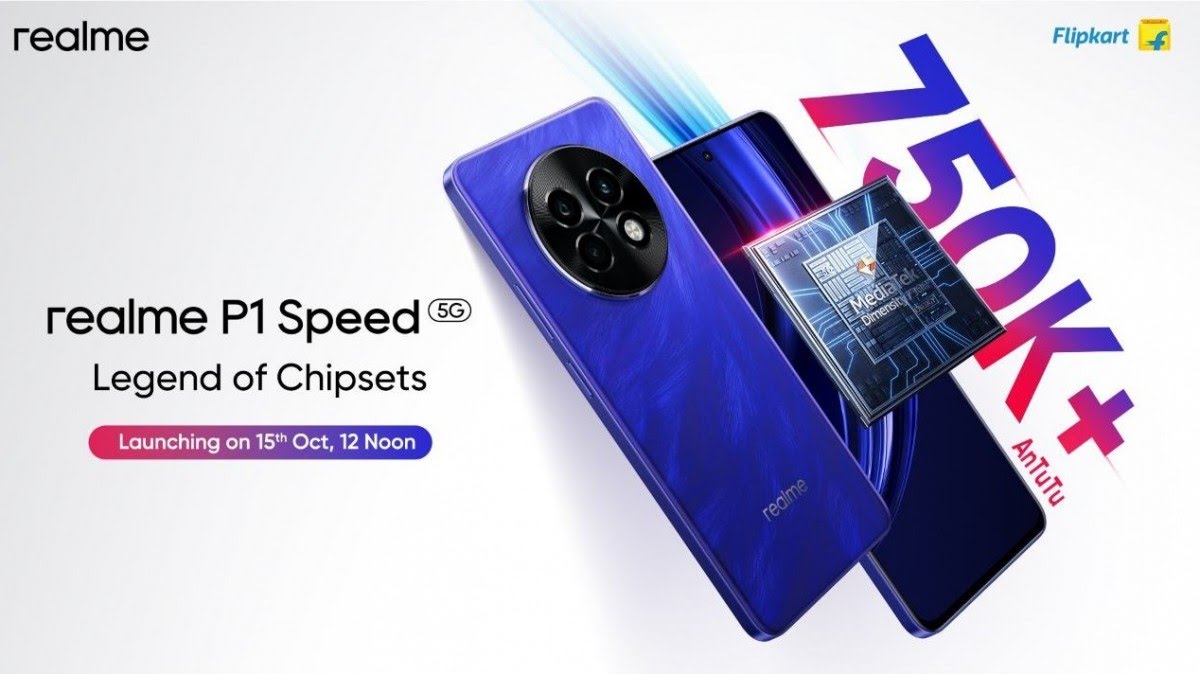 realme P1 Speed 5G akan Rilis 15 Oktober 2024, Tawarkan Performa Unggul dengan Skor AnTuTu Fantastis?