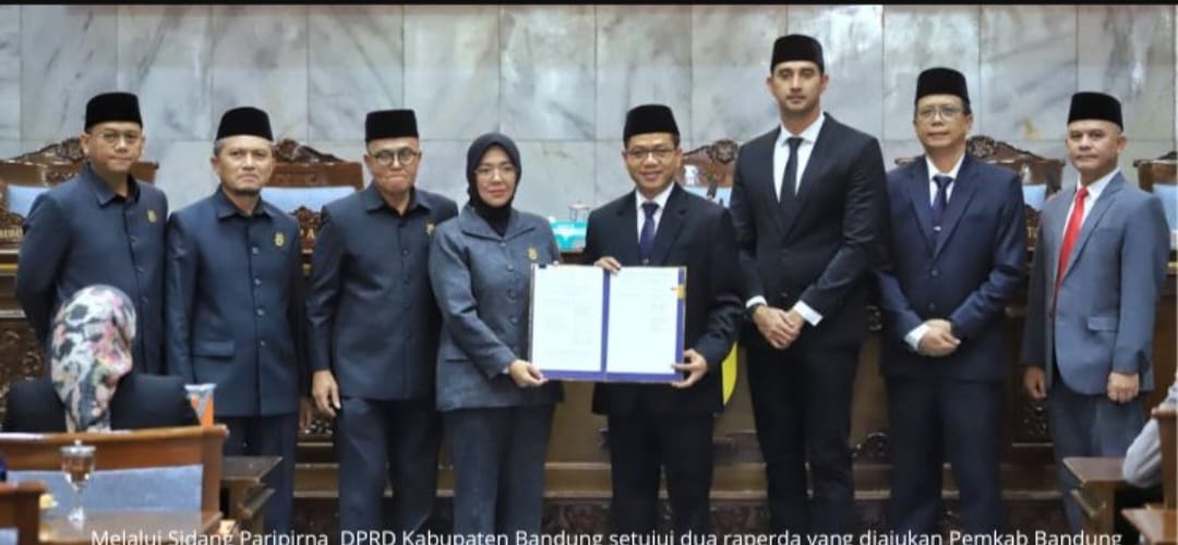 Diajukan Pemkab Bandung, Dua Raperda Disetujui DPRD: Salahsatunya SOTK
