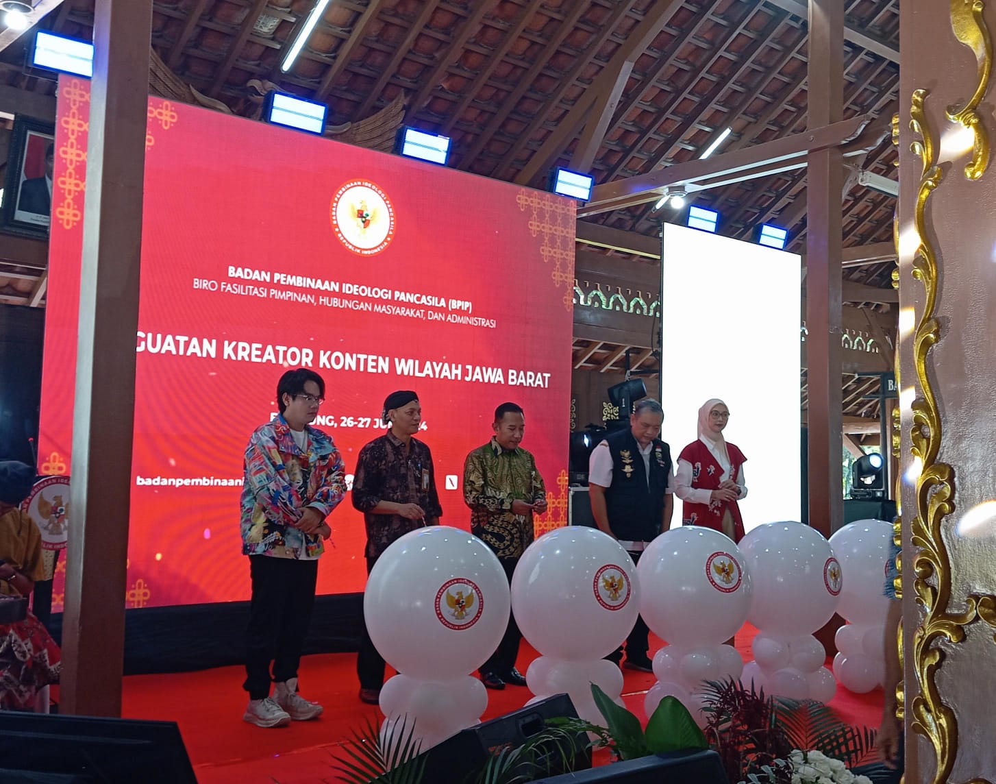 BPIP Gelar Workshop Penguatan Konten Kreator di Bandung, Dorong Narasi Pancasila di Media Sosial