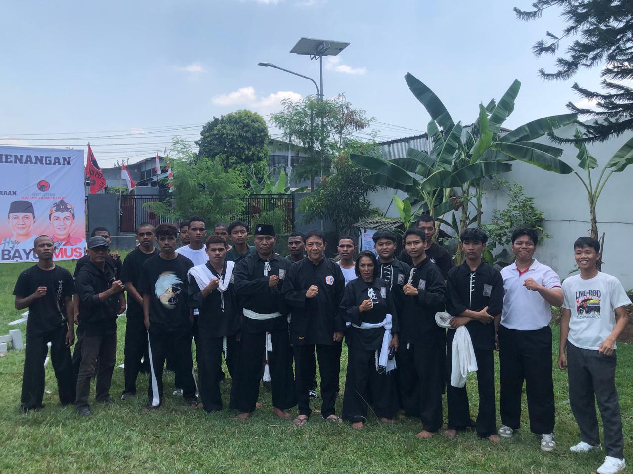 Perguruan Pencak Silat PSHT Resmi Nyatakan Dukungan Untuk Bayu-Musyafaur di Pilkada Kabupaten Bogor