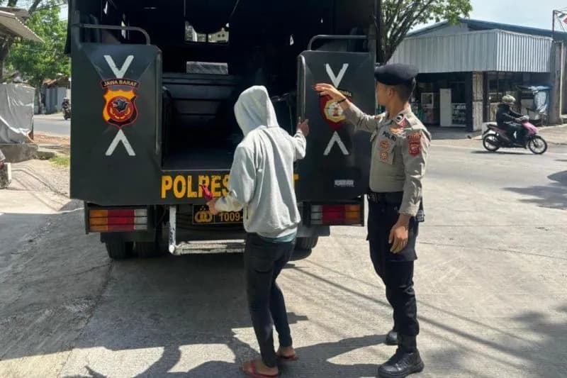 Polisi Tertibkan 131 Preman di Garut yang Meresahkan Warga