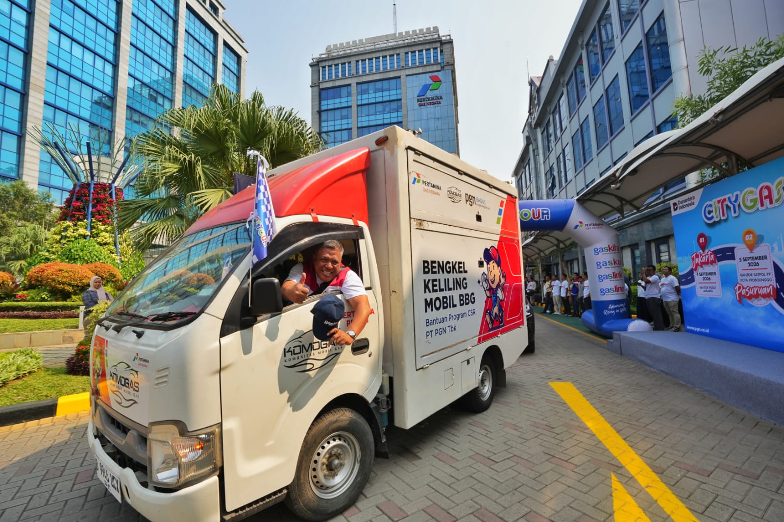 City Gas Tour 2026: Melihat Efisiensi Gas Bumi dari Kendaraan hingga Pelaku Usaha