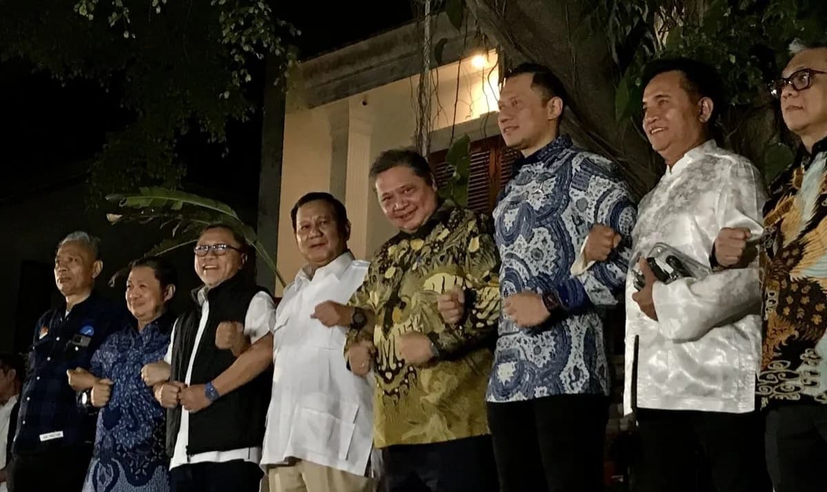 Prabowo Belum Mau Bocorkan Keempat Nama Kandidat Cawapresnya