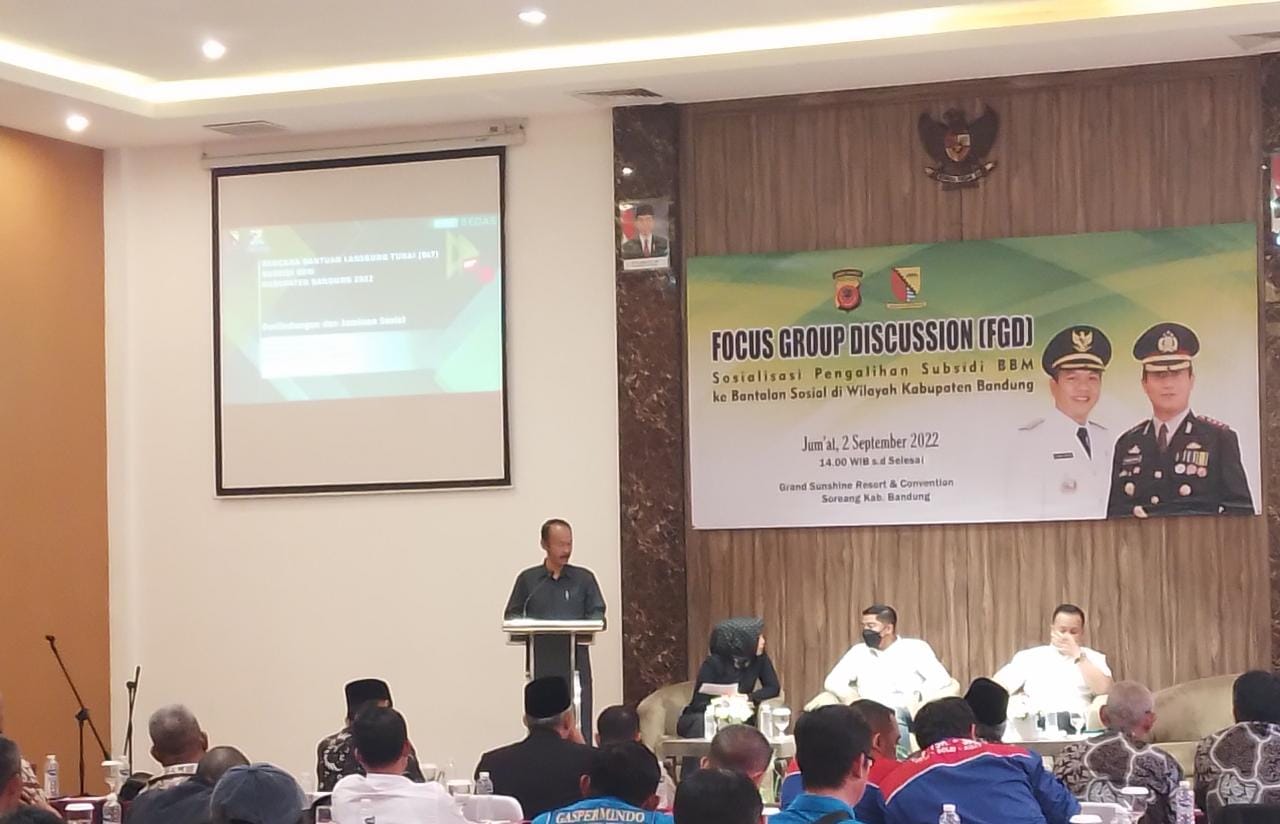 Kadinsos Kabupaten Bandung Pastikan Penyaluran Bansos Subsidi BBM Tepat Sasaran 