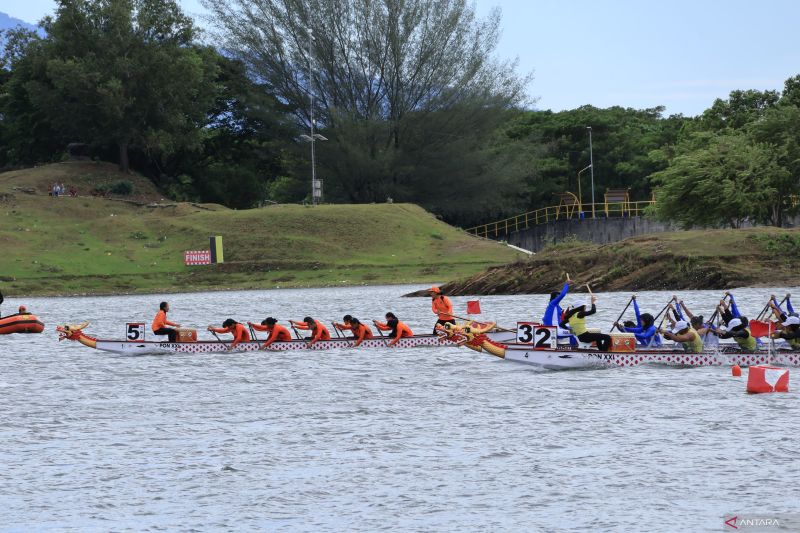 Tim Dayung Jawa Barat Melaju ke Final Perahu Naga PON Aceh-Sumut 2024   