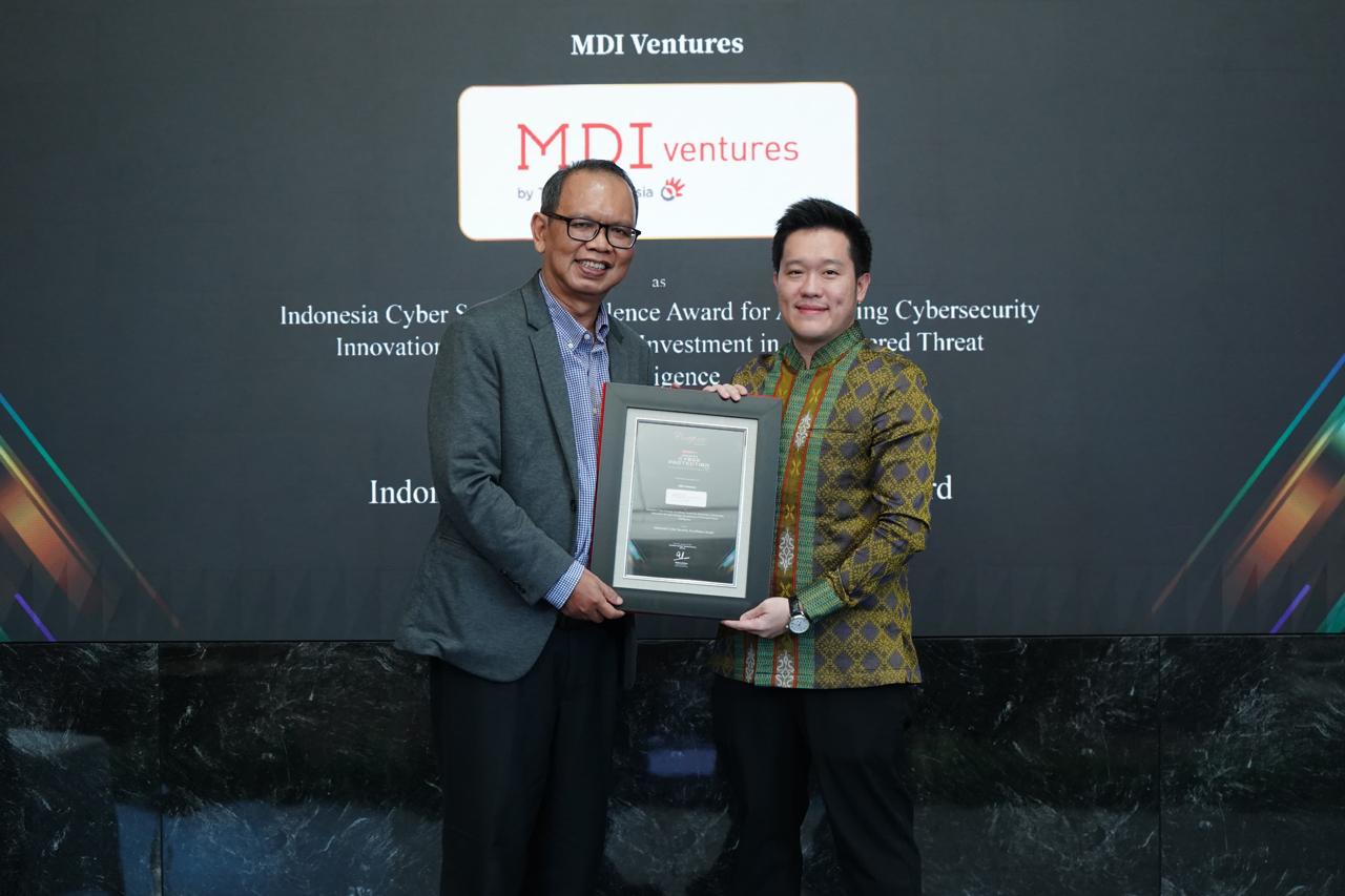 Dorong Predictive Cyber Intelligence, MDI Ventures Sabet Indonesia Cyber Security Excellence Award 2026