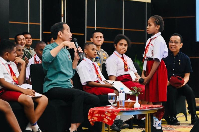 Pertanyaan dari Anak SD ke Presiden Jokowi: Kenapa Ibu Kota tidak Dipindah ke Papua