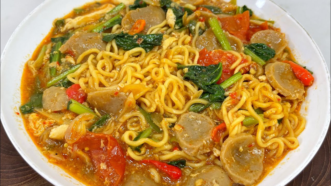 Resep dan Cara Membuat Mie Nyemek Ala Anak Kost