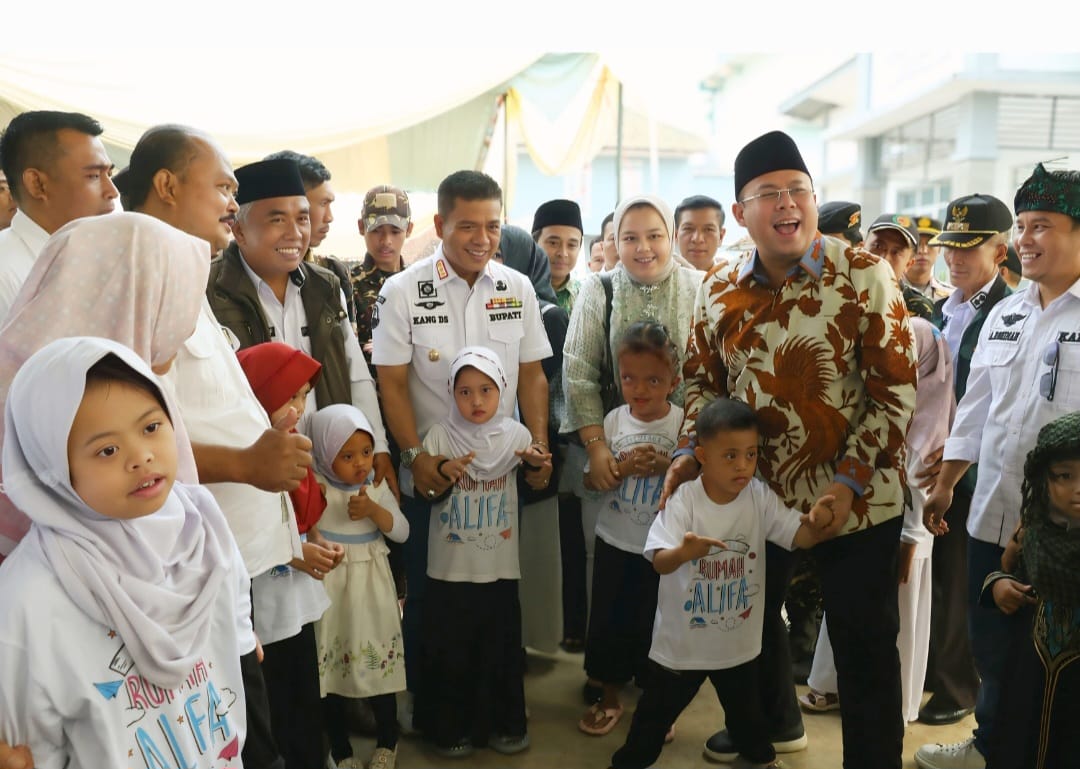 Hadiri Giat Forum Rumah Alifa di Pacet, Ini Harapan Bupati Bandung Kang DS