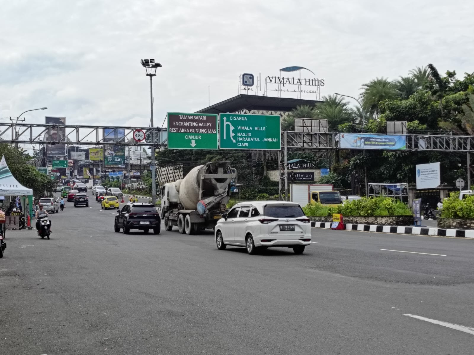 Satlantas Polres Bogor: Arus Lalu Lintas Puncak Landai