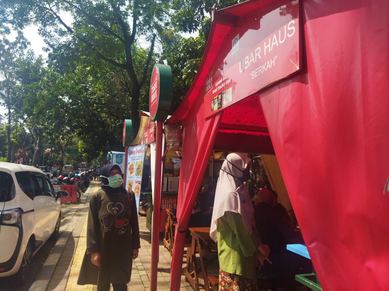 PKL Taman Valkenet Malabar Berproses jadi Wisata Kuliner Halal