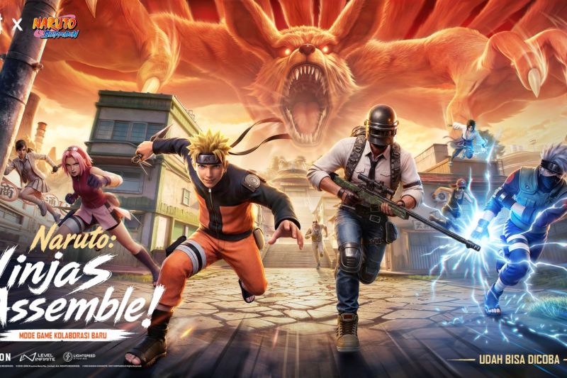 PUBG Mobile x Naruto Shippuden Resmi Hadir, Ini Deretan Fitur Terbarunya