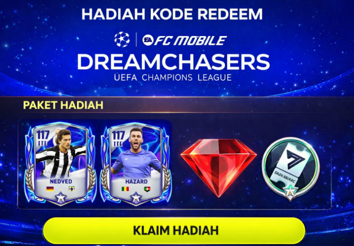 Kode Redeem FC Mobile 10 Mei 2026 Terbaru, Ada Star Shards dan 2.500 Gems