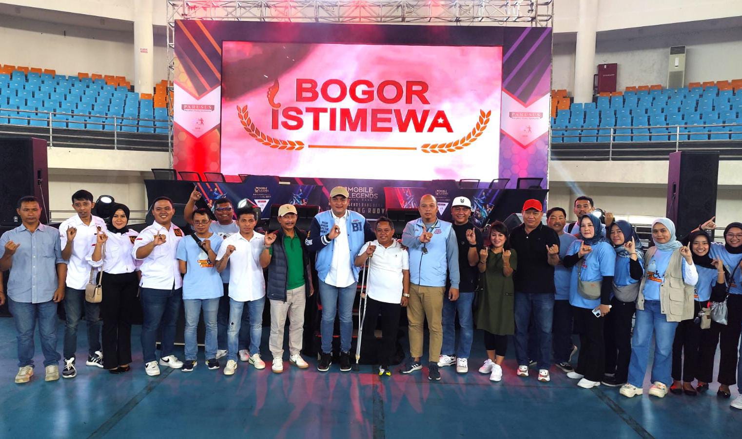 Turnamen E-Sport Mobile Legends Piala Rudy Susmanto Diadakan di Gor Laga Satria Bogor